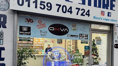 Rico’s vape store